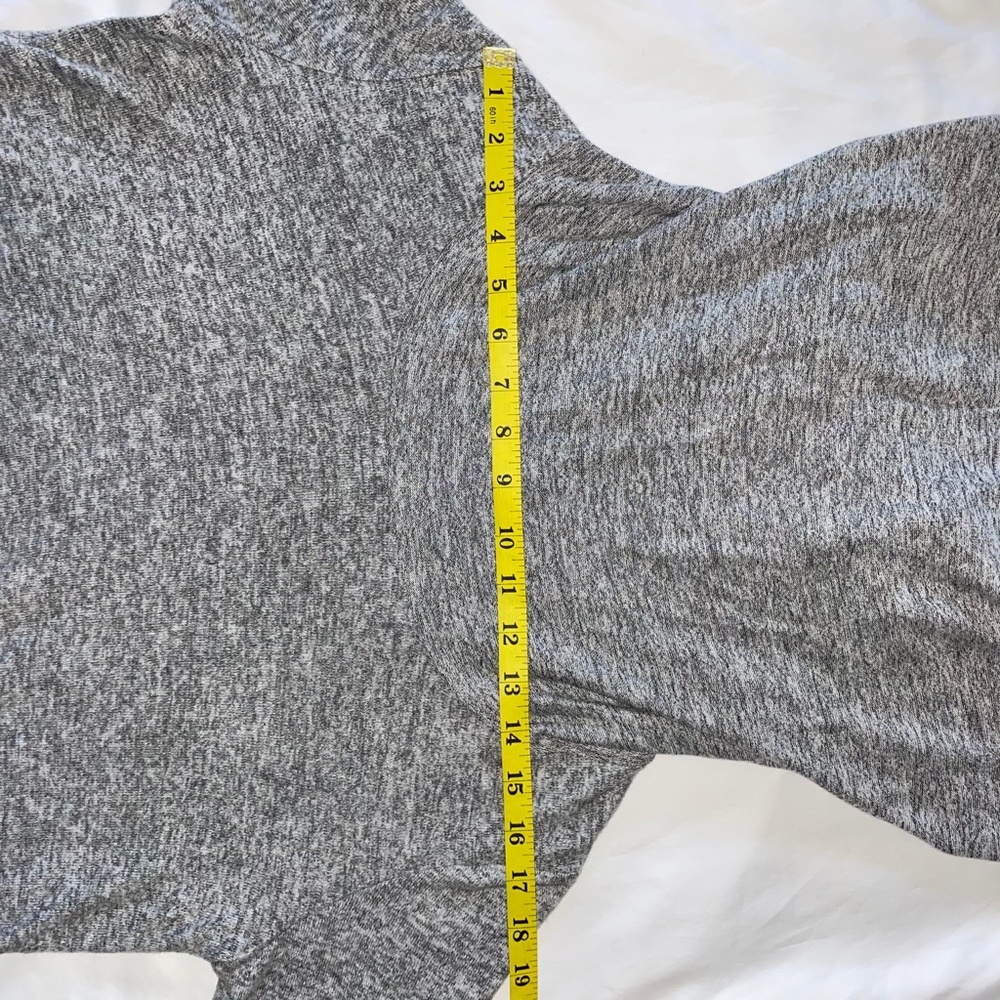 Gibson Off The Shoulder Grey Sweater - Picture 7 of 16